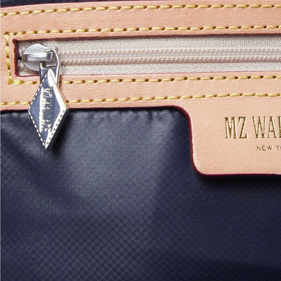 MZ Wallace Dawn Navy Quilted Nylon Metro Sling Belt Bag Fanny Pack - Picture 7 of 7